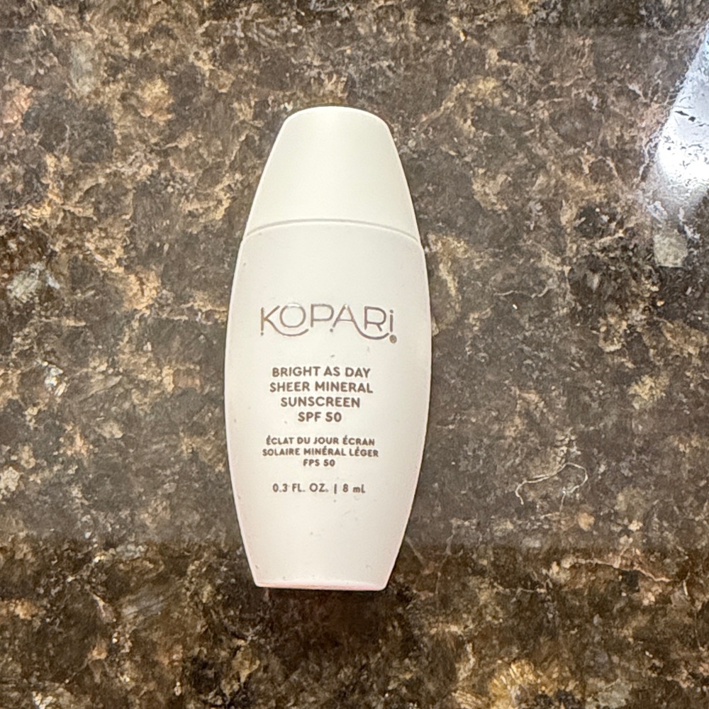 Kopari Bright As Day Mineral Sunscreen SPF 50 0.3 fl oz New